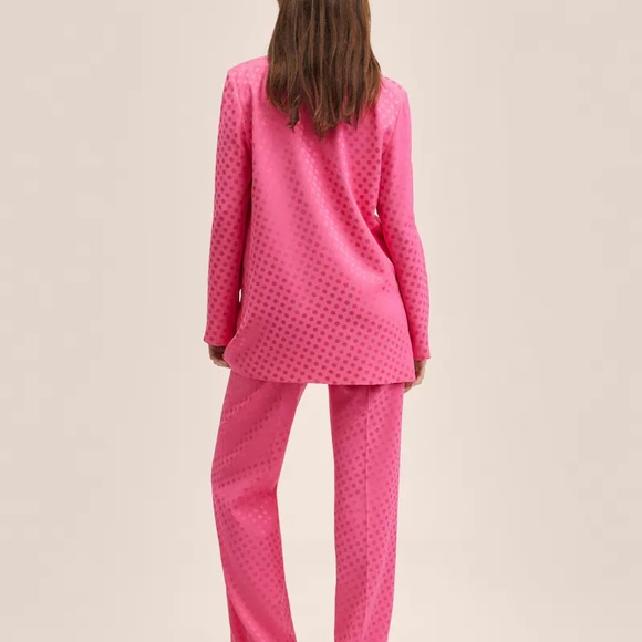 MANGO | Polka-Dot Blazer - Picture 4 of 6